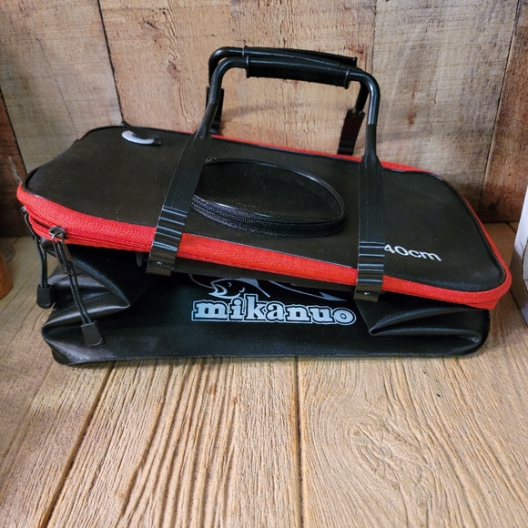 Fishing bucket/bag Mikanuo EVA Foldable Collapsible 35cm "NEW" - Picture 4 of 6